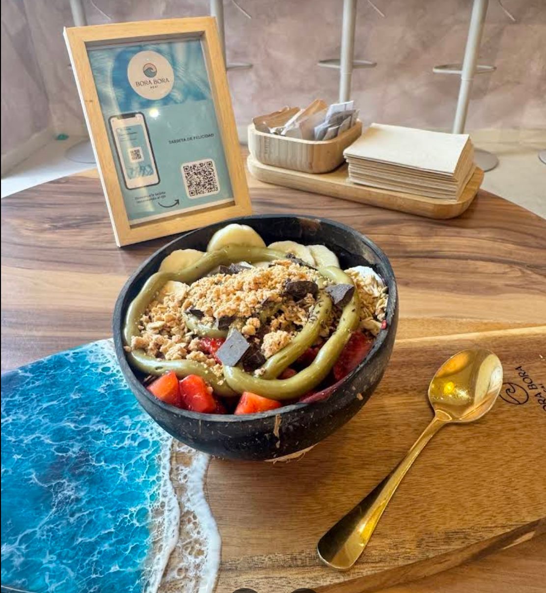 Açaí bowl Bora Bora